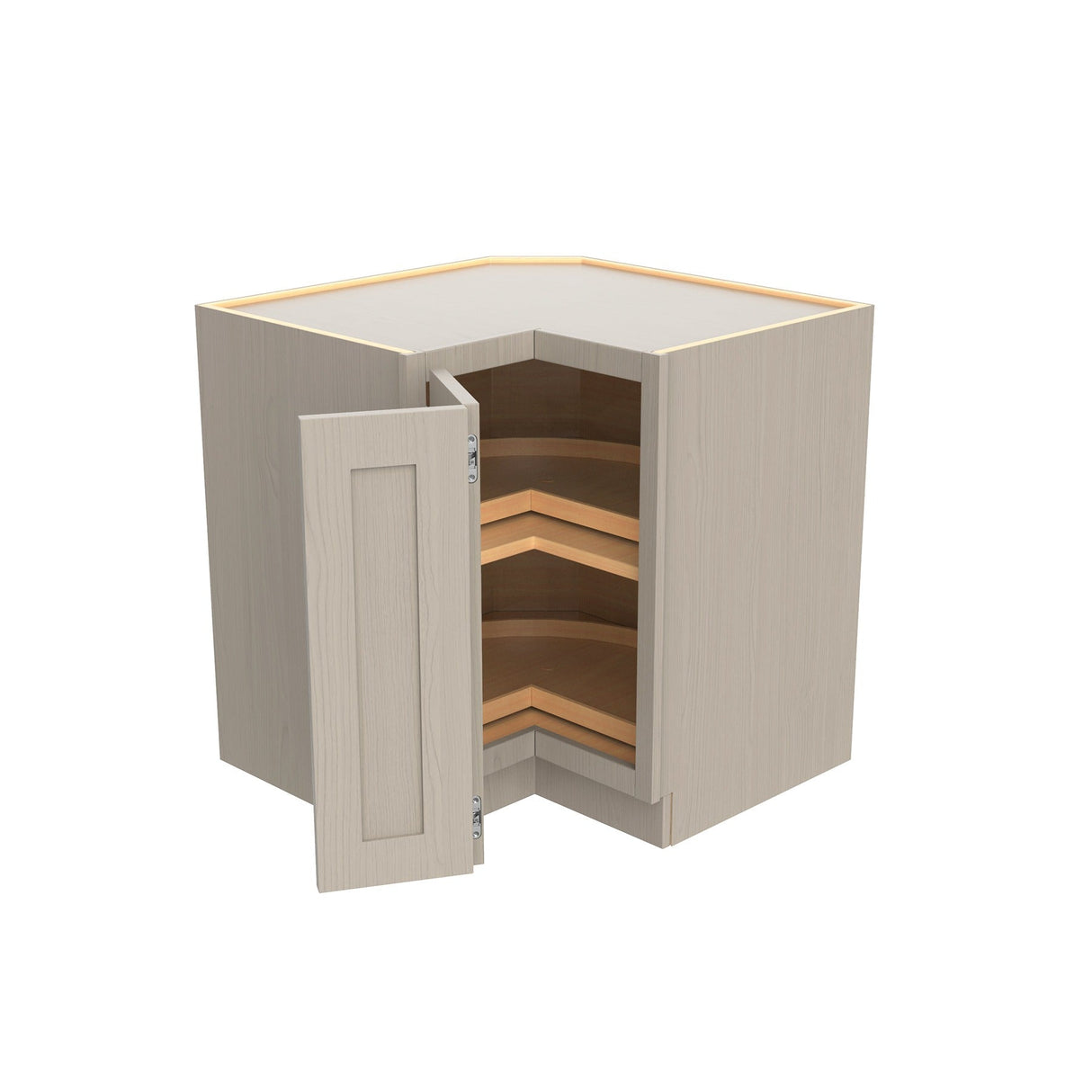 Richmond Stone - Lazy Suzan Corner Base Cabinet | 36"W x 34.5"H x 24"D