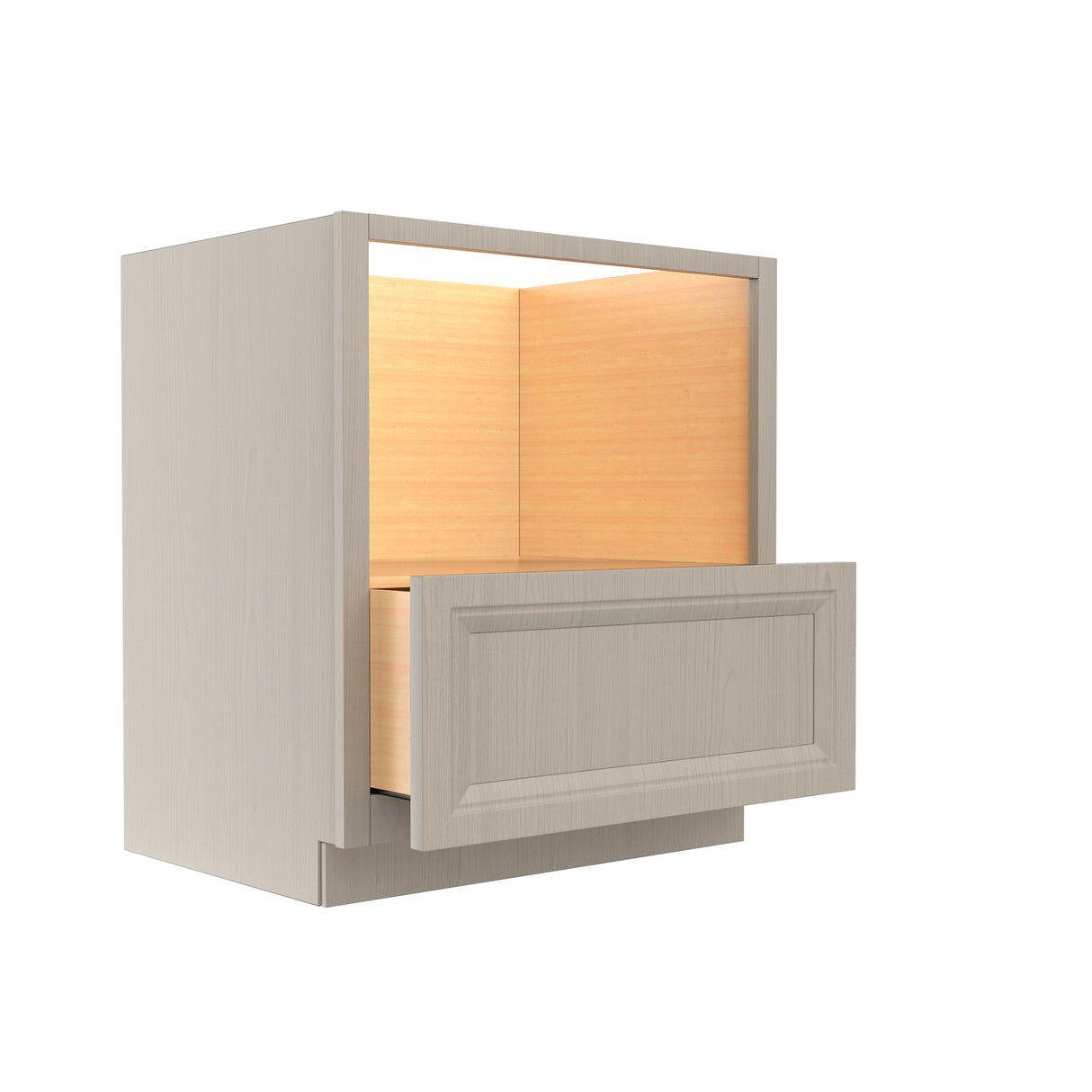Richmond Stone - Microwave Base Cabinet | 30"W x 34.5"H x 24"D