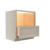 Richmond Stone - Microwave Base Cabinet | 30"W x 34.5"H x 24"D