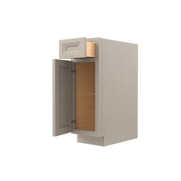 RTA - Single Door Base Cabinet | 12"W x 34.5"H x 24"D - Richmond Stone