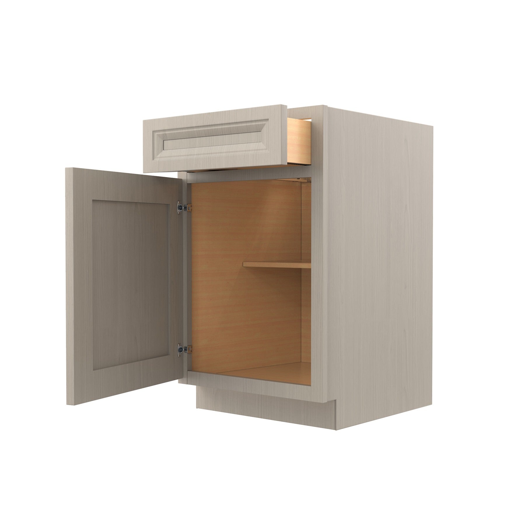 RTA - Single Door Base Cabinet | 21"W x 34.5"H x 24"D - Richmond Stone