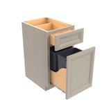 Richmond Stone - Waste Basket Cabinet | 18"W x 34.5"H x 24"D