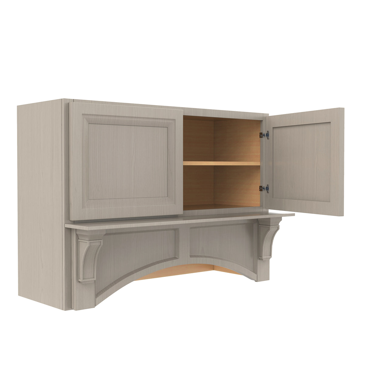 Richmond Stone - Mantle Hood | 42"W x 30"H x 21"D