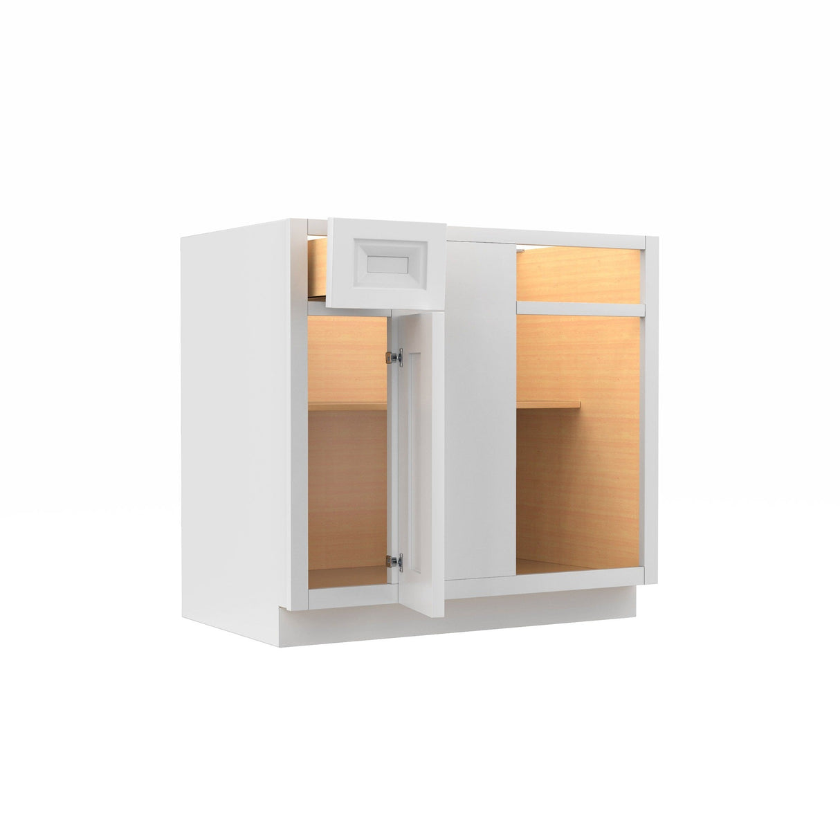 RTA - Richmond White - Blind Base Cabinet | 36" W x 34.5"H x 24"D