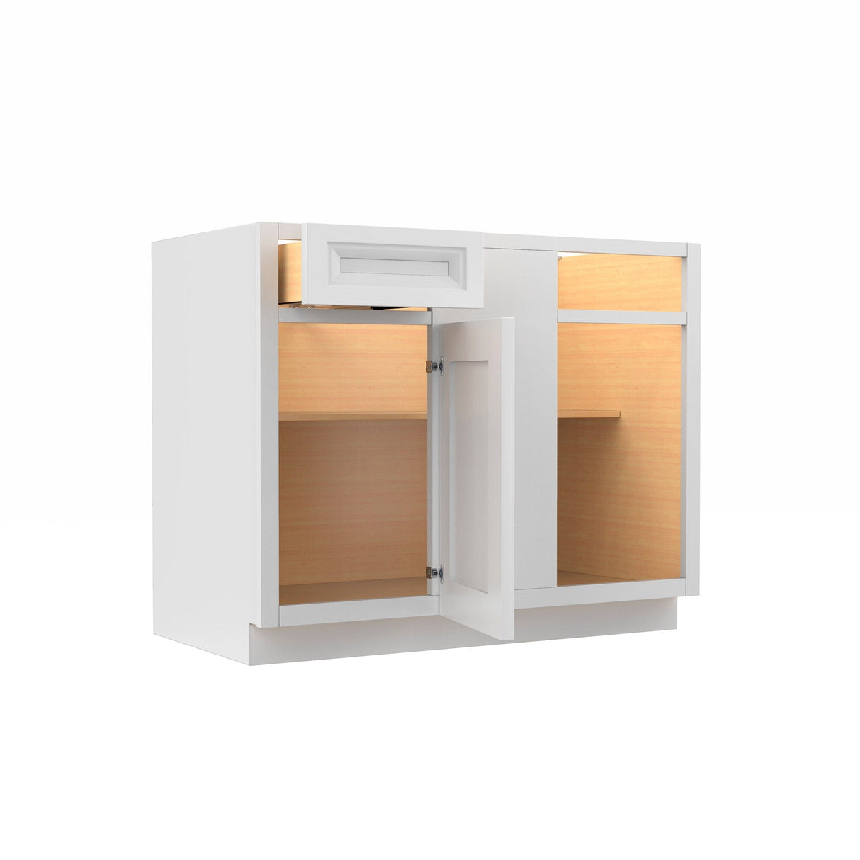 Richmond White - 39"W x 34.5"H x 24"D - Blind Base Cabinet