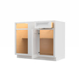 Richmond White - 39"W x 34.5"H x 24"D - Blind Base Cabinet