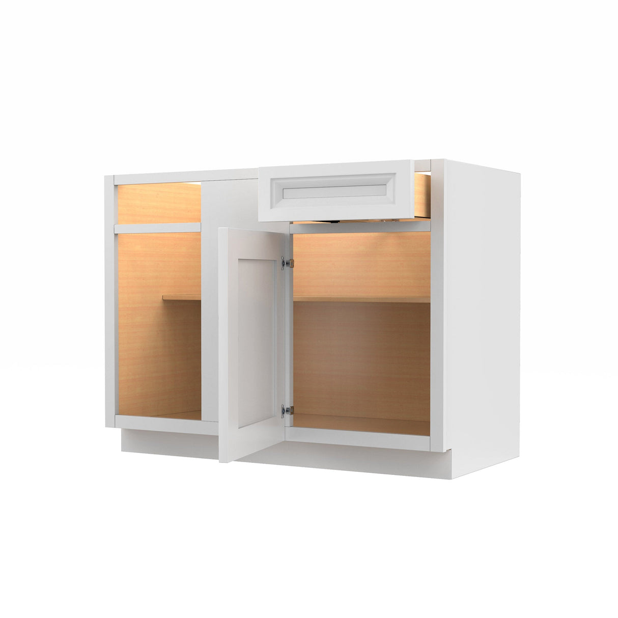 Richmond White - 45"W x 34.5"H x 24"D - Blind Base Cabinet