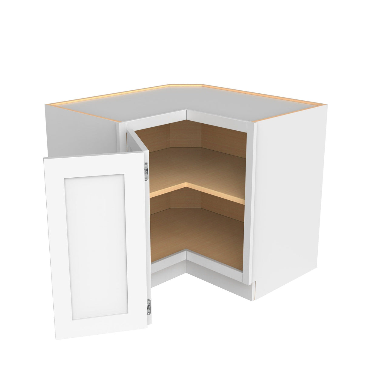 RTA - Richmond White - Square Corner Base Cabinet | 36"W x 34.5"H x 24"D
