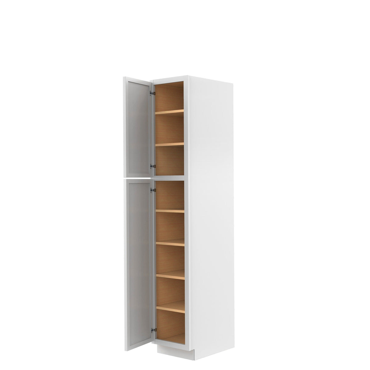 RTA - Richmond White - Utility Cabinet | 15"W x 84"H x 24"D