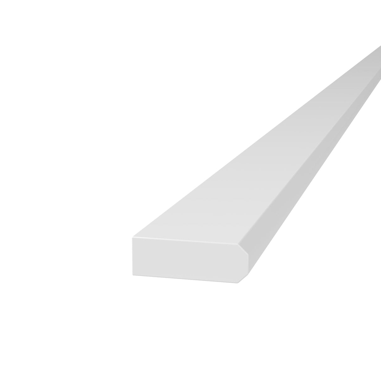 RTA - Richmond White - Trim Molding | 96"W x 0.75"H x 2.25"D