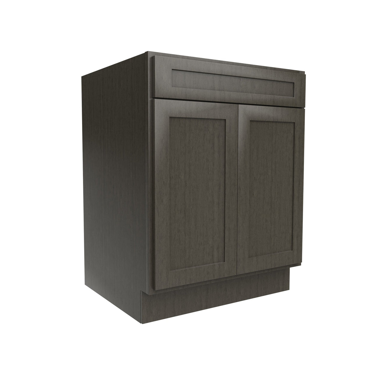 RTA - Elegant Smoky Grey - Single Drawer & Double Door Base Cabinet | 27"W x 34.5"H x 24"D
