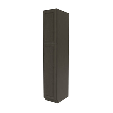 RTA - Elegant Smoky Grey - Single Door Utility Cabinet | 15