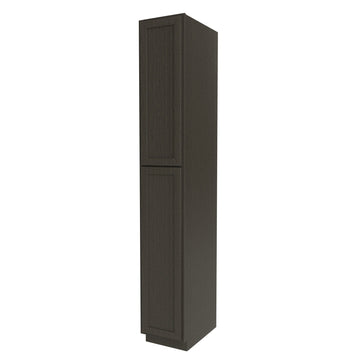 RTA - Elegant Smoky Grey - Single Door Utility Cabinet | 15