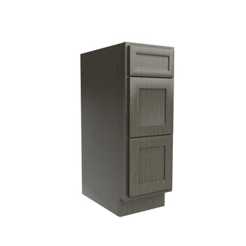 RTA - Elegant Smoky Grey - Vanity Drawer Base Cabinet | 12