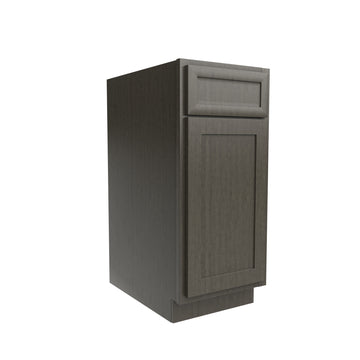 Elegant Smoky Grey - Waste Basket Cabinet | 15