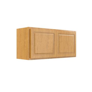 RTA - Country Oak - Double Door Wall Cabinet | 33