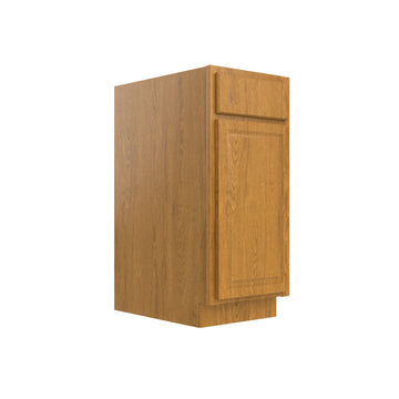 RTA - Country Oak - Single Door Base Cabinet | 15