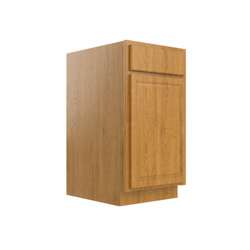 RTA - Country Oak - Single Door Base Cabinet | 18