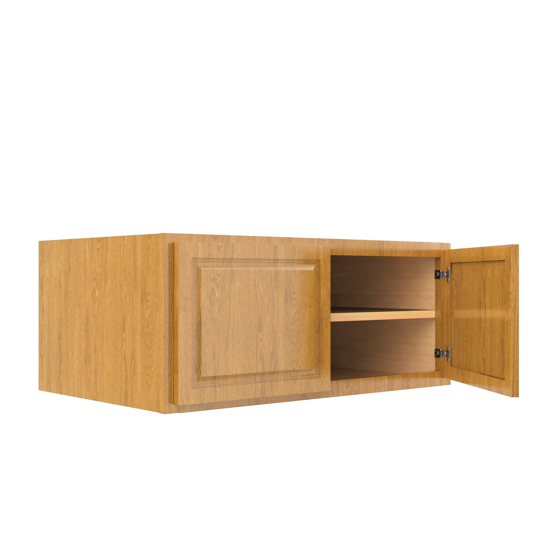 Country Oak 36"W x 15"H x 24"D Wall Cabinet