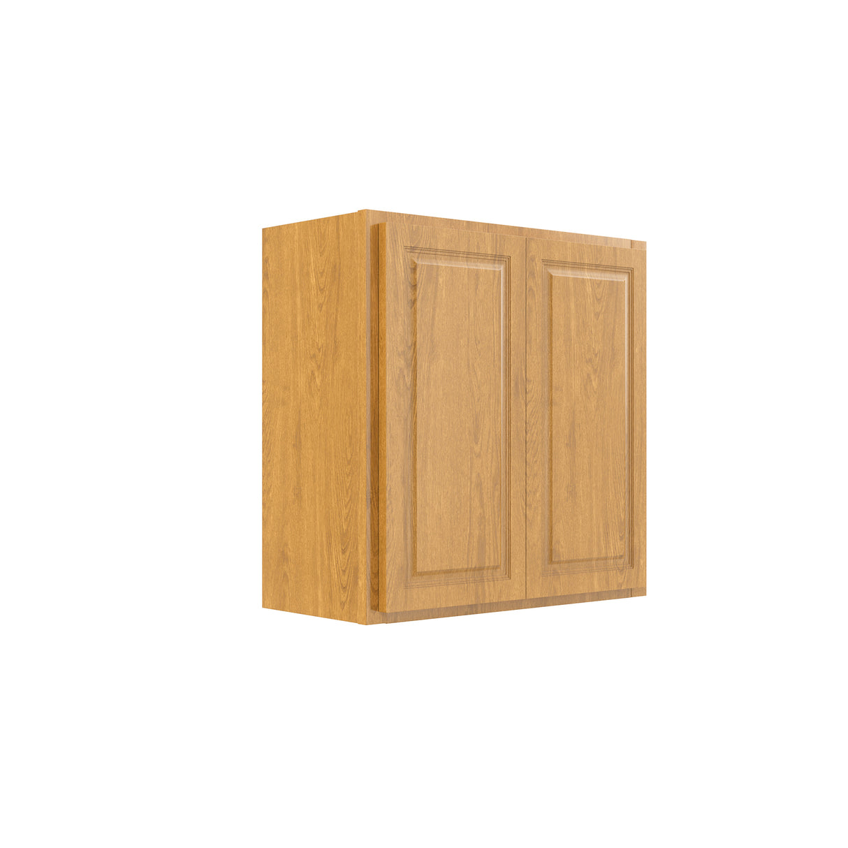 RTA - Country Oak - Double Door Wall Cabinet | 24"W x 24"H x 12"D