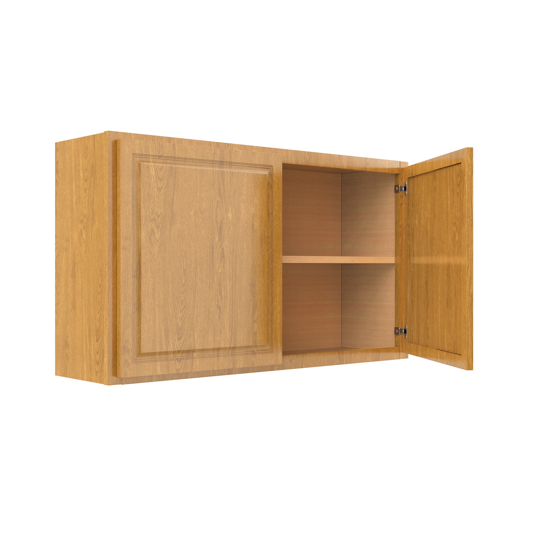 Country Oak 42"W x 24"H Wall Cabinet