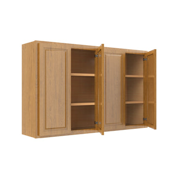 Country Oak 48"W x 30"H Wall Cabinet