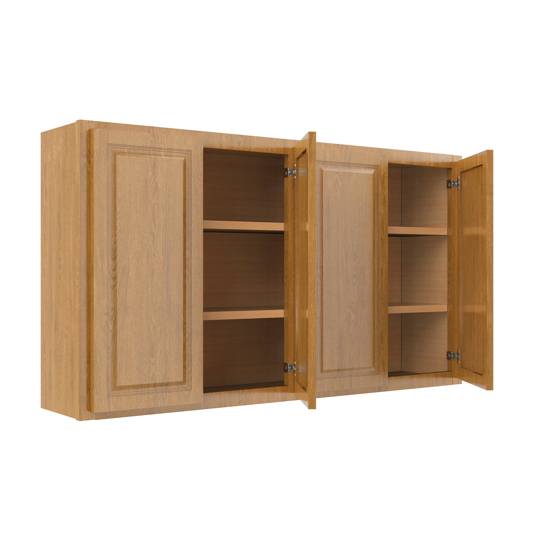 Country Oak 54"W x 30"H Wall Cabinet