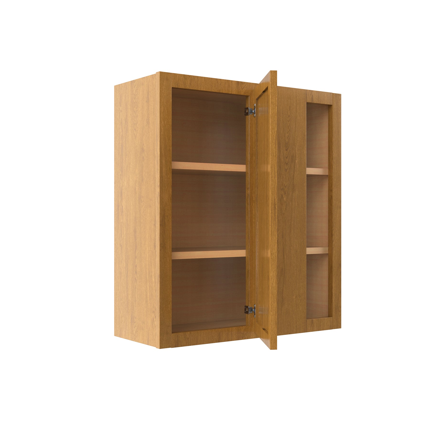 RTA - Country Oak - Blind Wall Cabinet | 27"W x 30"H x 12"D