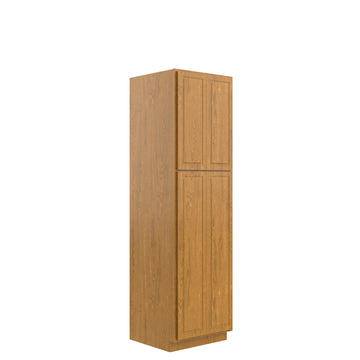RTA - Country Oak - Double Door Tall Cabinet | 24