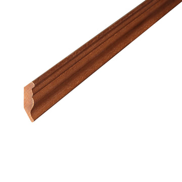 Small Crown Molding - 96 Inch W x 1-3/16 Inch H x 1-3/16 Inch D - Glenwood Shaker - Kitchen Cabinet