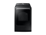 Samsung 7.4 cu. ft. Gas Dryer with Steam Sanitize+ in Black Stainless Steel