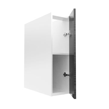 RTA - Dark Wood - Full Height Single Door Base Cabinets | 9"W x 30"H x 23.8"D