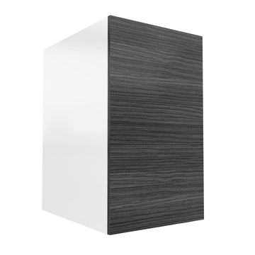 RTA - Dark Wood - Floating Vanity Base Cabinet | 18