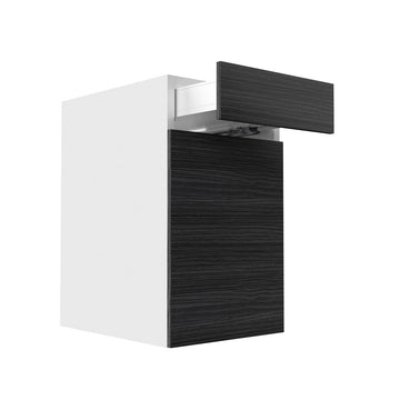 RTA - Dark Wood - Single Door Base Cabinets | 18