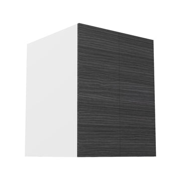 RTA - Dark Wood - Floating Vanity Base Cabinet | 24"W x 30"H x 21"D