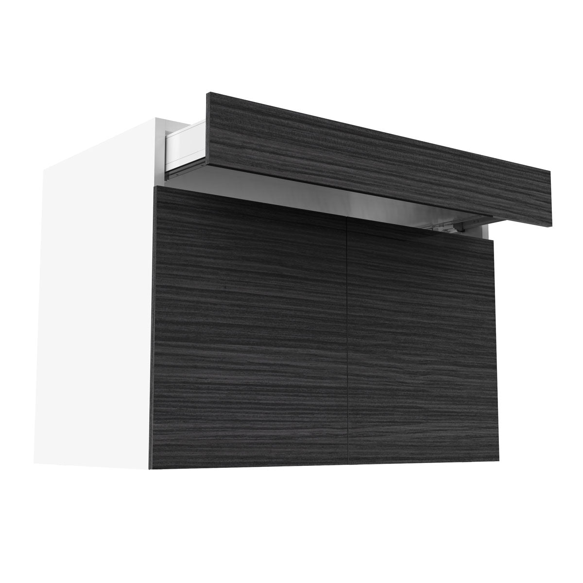 RTA - Dark Wood - Double Door Base Cabinets | 42"W x 30"H x 23.8"D
