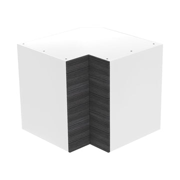 RTA - Dark Wood - Lazy Susan Base Cabinets | 36"W x 34.5"H x 24"D