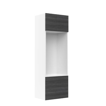 RTA - Dark Wood - Micro-Oven Tall Cabinet | 30"W x 90"H x 23.8"D