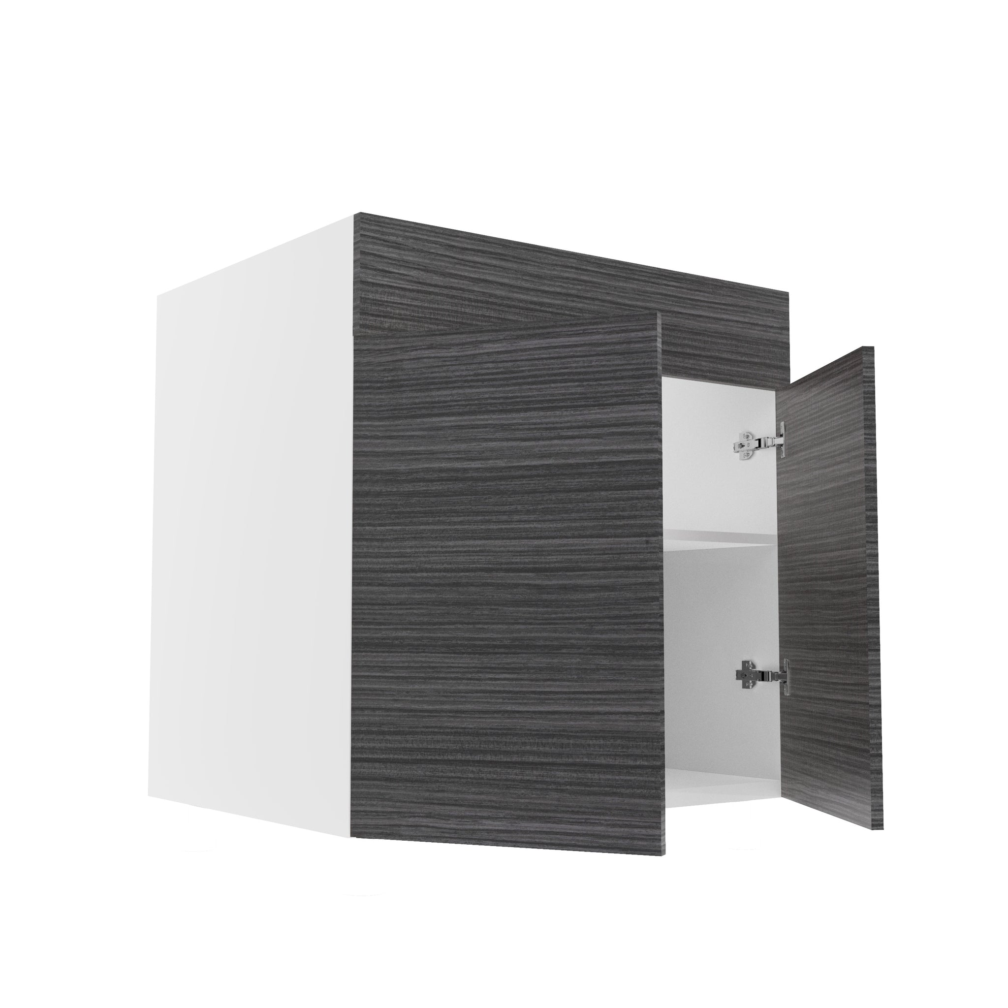 RTA - Dark Wood - Sink Base Cabinets | 30"W x 30"H x 23.8"D