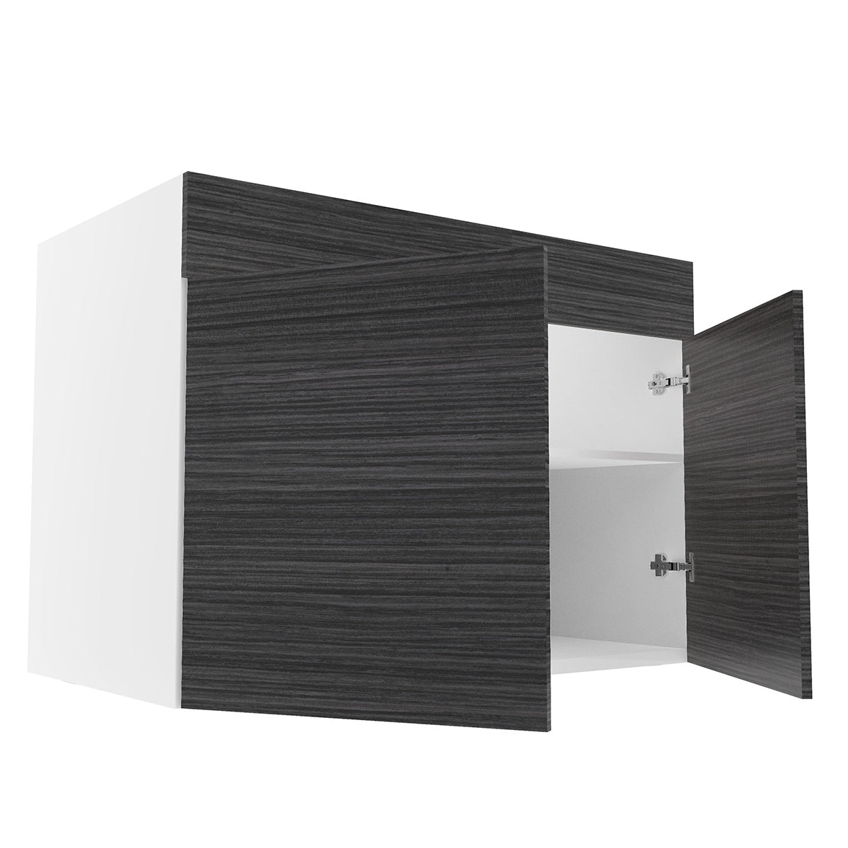 RTA - Dark Wood - Sink Base Cabinets | 42"W x 30"H x 23.8"D