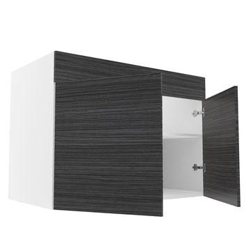 RTA - Dark Wood - Sink Base Cabinets | 42