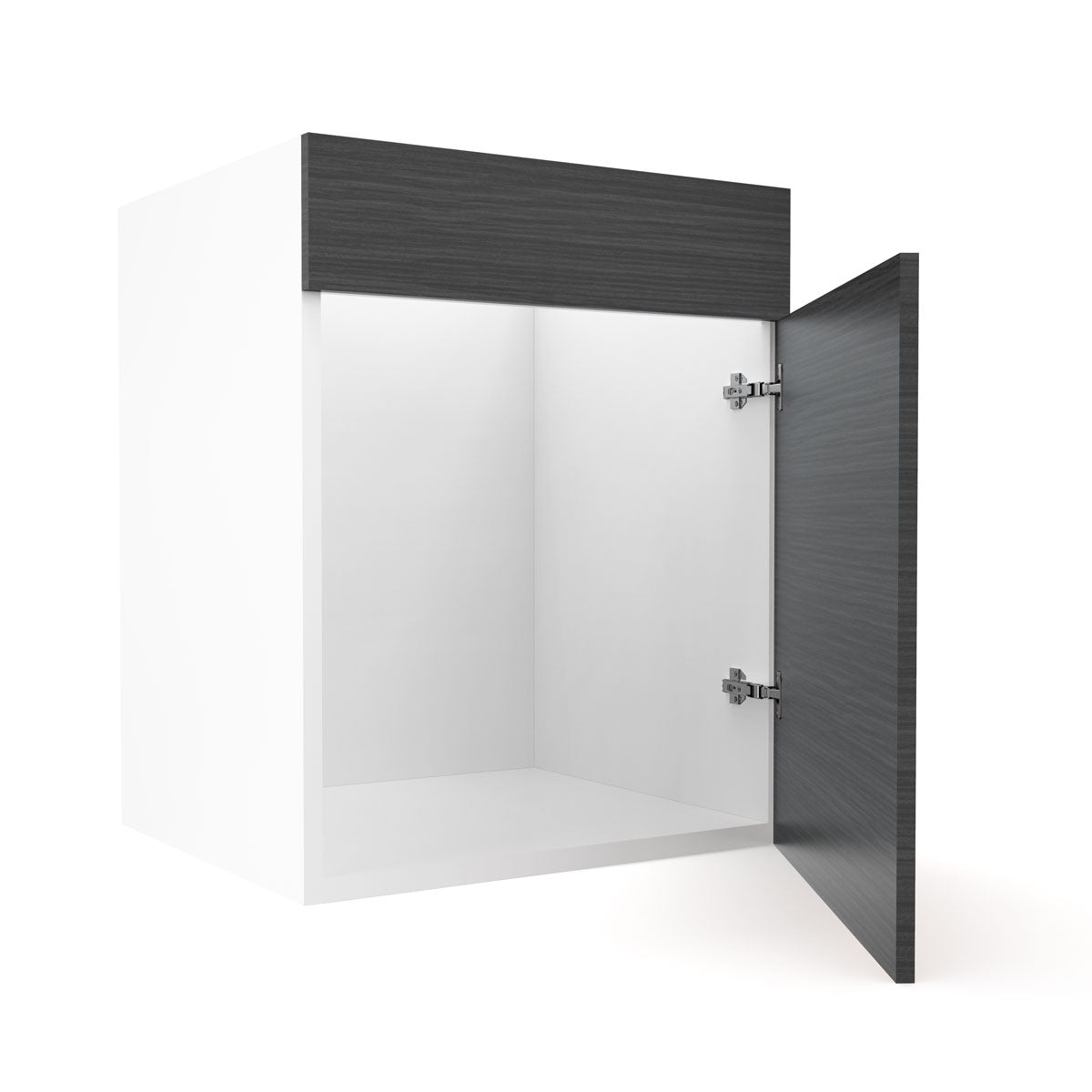 RTA - Dark Wood - Sink Vanity Cabinets | 24"W x 30"H x 21"D