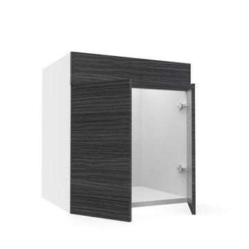 RTA - Dark Wood - Sink Vanity Cabinets | 27