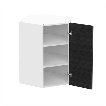 RTA - Dark Wood - Diagonal Wall Cabinets | 24