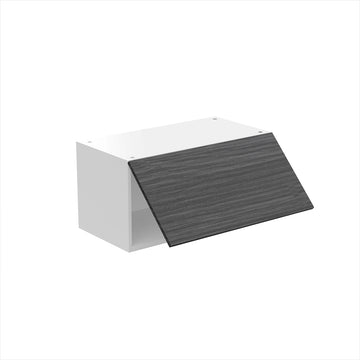 RTA - Dark Wood - Horizontal Door Wall Cabinets | 24