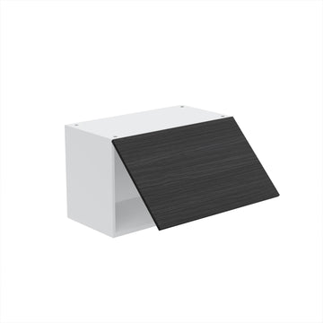 RTA - Dark Wood - Horizontal Door Wall Cabinets | 24