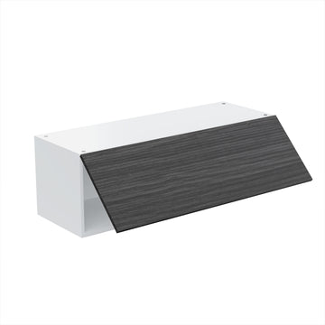 RTA - Dark Wood - Horizontal Door Wall Cabinets | 36