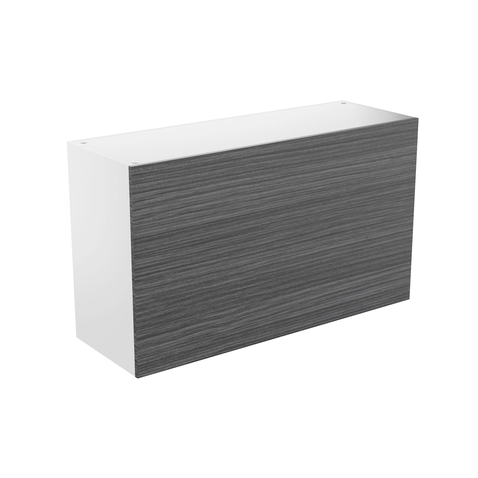 RTA - Dark Wood - Horizontal Door Wall Cabinets | 36"W x 21"H x 12"D