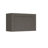 RTA - Elegant Smoky Grey - Horizontal Door Wall Cabinet | 30"W x 18"H x 12"D