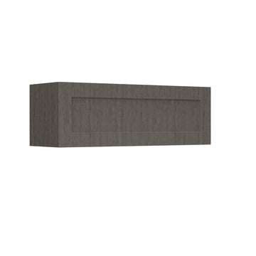 RTA - Elegant Smoky Grey - Horizontal Door Wall Cabinet | 36